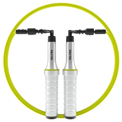 Abbildung von Velites Earth 2.0 beschwertes Wettkampfseil. Der Schwerpunkt liegt auf dem Muskelaufbau, um in Rekordzeit Fitness zu entwickeln. (rot)
