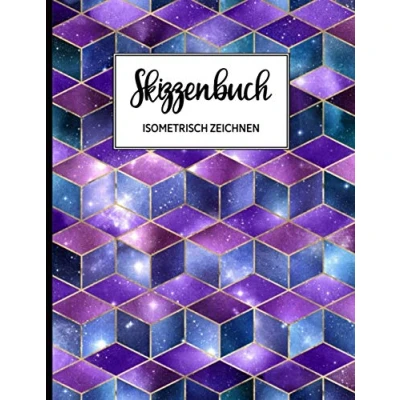 Abbildung von Architektur Skizzenbuch Isometrisch Zeichnen: Zeichenbuch Architekt 112 Seiten DIN A4 Isometriepapier isometrisches Raster, Isometrieblock ... Zeichenpapier Innenarchitektin, Bauzeichner