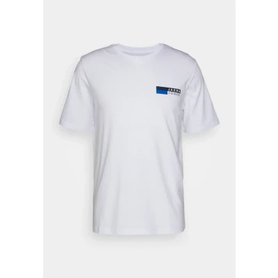 Abbildung von Jack &amp; Jones Jjecorp LOGO PLAY O NECK Tshirt print, Herren, Größe: Small, White