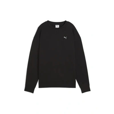 Abbildung von Puma Bequemer Crewneck Sweatshirt, Damen, Größe: XS, Black