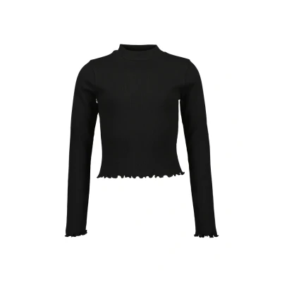 Abbildung von Blue Seven Langarm MIT Stehkragen Strickpullover, Damen, Größe: 176, Schwarz
