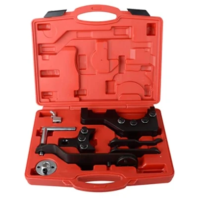 Abbildung von DAYUAN Motor Einstellwerkzeug Nockenwellen Arretierwerkzeug Ausrichtungs Set Kompatibel mit T5, 2.5, 4.9D, TDI Touareg and Phaeton