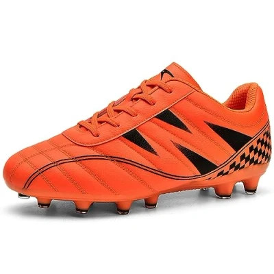Abbildung von ASHION Fußballschuh Kinder Fussballschuhe Footballschuhe Outdoor Athletic Soccer Schuhe Z01,C 35 EU