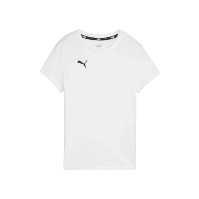 Abbildung von Puma Teamgoal Casuals Sport Tshirt, Damen, Größe: XS, Weissschwarz