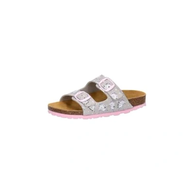 Abbildung von LICO Pantolette flach für Kinder, Größe: 31, Grau rosa Schuhe