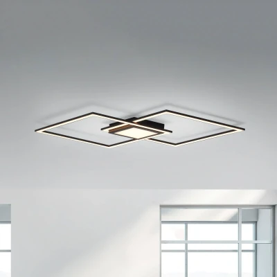 Abbildung von JUST LIGHT Deckenleuchte »ASMIN«, 1 flammig, Leuchtmittel LED Board fest integriert, LED, separat steuerbar (Schalter), (Schalter)