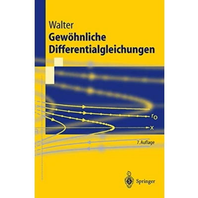 Abbildung von Gewöhnliche Differentialgleichungen: Eine Einführung (Springer Lehrbuch) (German Edition)