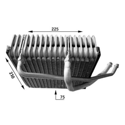Abbildung von MAHLE ORIGINAL AE 44 000S Verdampfer ohne Expansionsventil VOLKSWAGEN: Golf 4