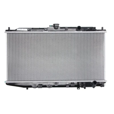 Abbildung von NISSENS 62256 Kühler, Motorkühlung Aluminium 325 658 16 Kühlrippen gelötet HONDA: CRX 2, CIVIC 4 Hatchback