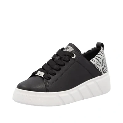 Abbildung von RIEKER Sport Plateausneaker, Schnürschuh, Halbschuh, Freizeitsneaker mit Soft Einlage