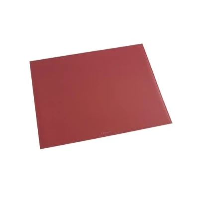Abbildung von Läufer 40534 Durella Schreibtischunterlage, 40x53 cm, rot, rutschfeste Schreibunterlage für hohen Schreibkomfort, abwischbar