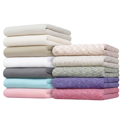 Abbildung von OTTO home Spannbettlaken "Strawberry in Gr. 90x200, 140x200 oder 180x200 cm" für Matratzen bis 18cm Höhe, Spannbetttuch, Baumwollmischung