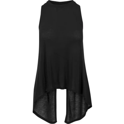 Abbildung von Urban Classics Ladies HILO Viscose TOP Top, Damen, Größe: XL, Black