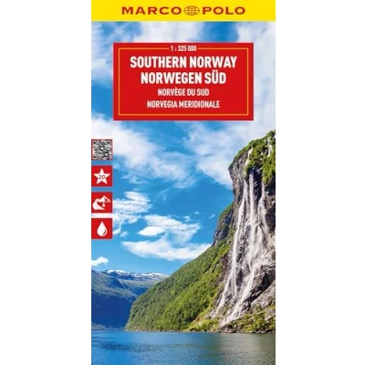 Abbildung von MARCO Polo Reisekarte Norwegen Süd 1:325.000: wegenkaart 1:325.000 (Marco Wegenkaart)