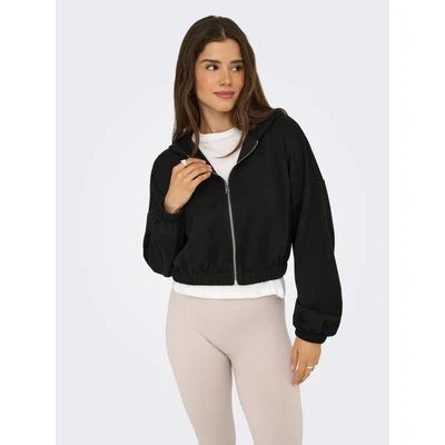 Abbildung von ONLY Kapuzen Onlscarlett Sweatjacke, Damen, Größe: XL, Black