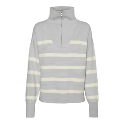 Abbildung von VERO MODA Vmsaba Stripe Ls Highneck Blouse Ga Noos