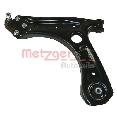 Abbildung von METZGER 58075501 Querlenker KIT + mit Trag /Führungsgelenk, Gummilager Vorderachse links SEAT: Ibiza 4, 3, SKODA: Fabia 2