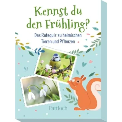 Abbildung von Kennst du den Frühling?: Das Ratequiz zu heimischen Tieren und Pflanzen Tier Natur Quiz für Kinder ab 6 daheim unterwegs (Kinderquiz schlaue Kids)