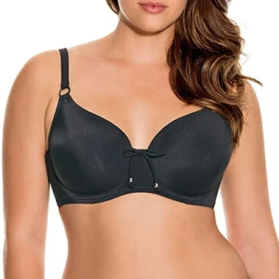 Abbildung von Dorina Damen Fiji Curves Avec Coques Bikinioberteil, Schwarz, 75E EU