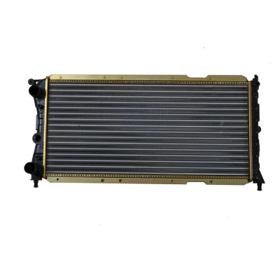 Abbildung von NRF 58956 Kühler, Motorkühlung Aluminium 630 304 23 Kühlrippen mechanisch gefügt FIAT: Punto I Hatchback