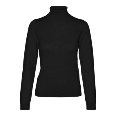 Abbildung von Vero Moda Vmiris Pullover Strickpullover, Damen, Größe: Medium, Black