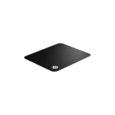 Abbildung von SteelSeries QcK Gaming Mauspad großes Tuch mit genähten Kanten extra langlebig optimiert für Sensoren Schwarz