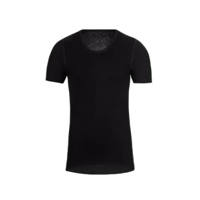 Abbildung von Trigema Herren 6851052 Unterhemd, Schwarz (schwarz 008), Large (Herstellergröße: 7) (2er Pack)