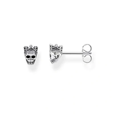 Abbildung von Thomas SABO Ohrstecker Unisex Ohrringe, Größe: One Size, Schwarz