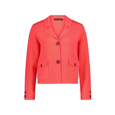 Abbildung von Betty Barclay Strickjacke, Damen, Größe: 36, Hot coral