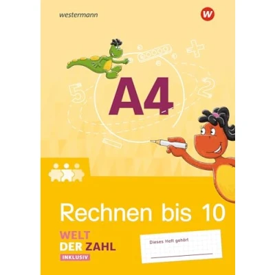 Abbildung von Welt der Zahl Inklusiv Ausgabe 2021: Inklusionsheft A4: Rechnen bis 10 (Welt Zahl: Inklusionsmaterialien 2021)