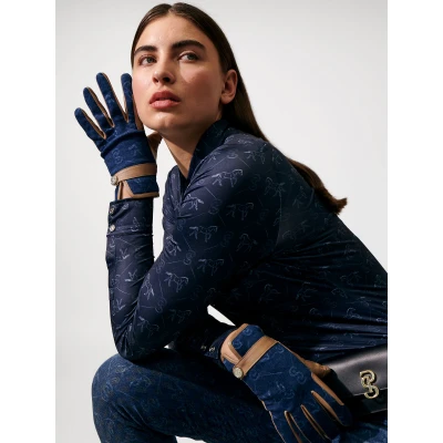 Abbildung von PS of Sweden Reithandschuhe Running Horse Denim 6,5