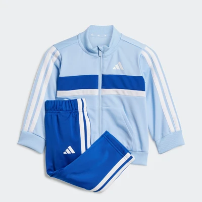 Abbildung von adidas Performance Tiberio Infant Unisex SET Trainingsanzug für Kinder, Größe: 68, Glow blue/white/team royal blue