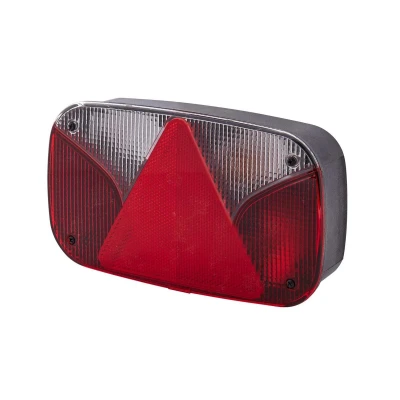 Abbildung von HELLA 2VB 998 232 231 Heckleuchte links weiß/rot schwarz für Anhänger, ohne Glühlampen