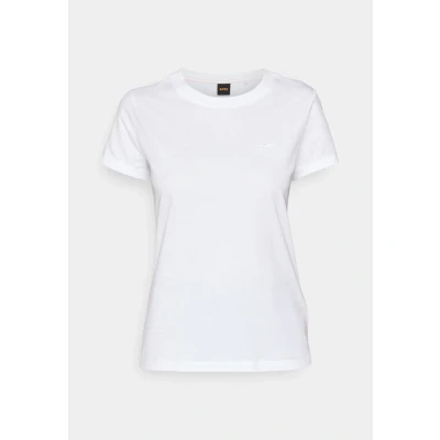 Abbildung von BOSS Esogo Tshirt basic, Damen, Größe: XS, White