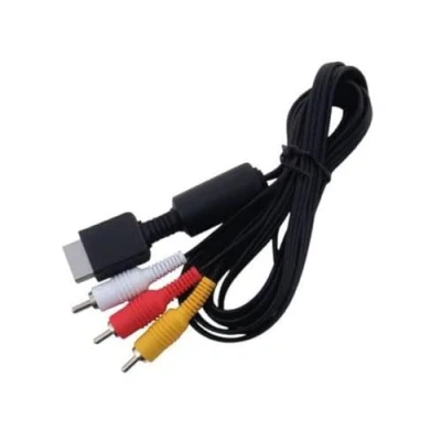 Abbildung von OSTENT AV Audio Video Composite Kabel Kompatibel für Sony PS1 PS2 PS3 System Konsole Videospiele
