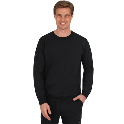 Abbildung von Trigema Herren 679501 Sweatshirt, schwarz, S