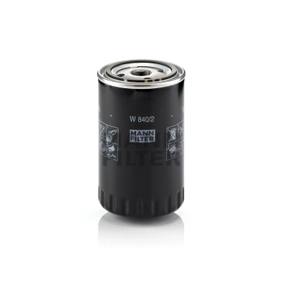Abbildung von MANN FILTER W 840/2 Ölfilter 3/4 16 UNF mit einem Rücklaufsperrventil Anschraubfilter FORD: Galaxy Mk1 MPV, VOLKSWAGEN: GOLF 3 Cabrio,