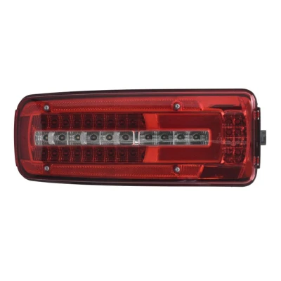 Abbildung von HELLA 2VD 012 381 211 Rückleuchte links LED schwarz 24 glasklar, Rot Anschluss seitlich, mit Schrauben, Elektromagnetische Verträglichkeit (EMV)