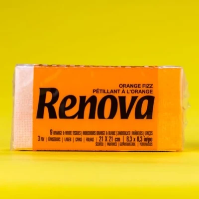 Abbildung von RENOVA ORANGE FIZZ Pocket Tissues 6 Packs
