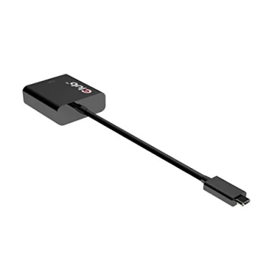 Abbildung von CLUB3D USB 3.1 Type C auf HDMI 2.0 UHD 4K 60HZ Aktiver Adapter Kabelschnittstellen /adapter (USB C, 2.0, Männlich/Weiblich, 0,15 m, Schwarz)
