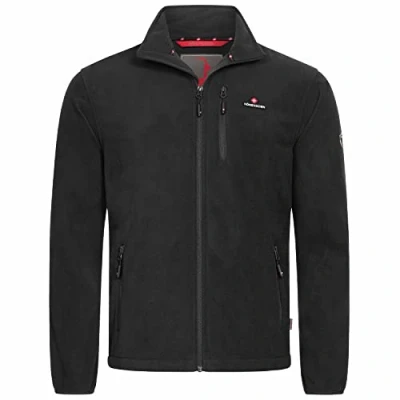 Abbildung von Höhenhorn 25H12+ZWL Eigler Herren Fleece Jacke Full Zip Schwarz Gr. M