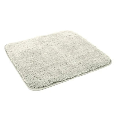 Abbildung von Kinzler J 10003/30 Silber Badematte, Mikrofaser, 50x55 cm ohne Ausschnitt