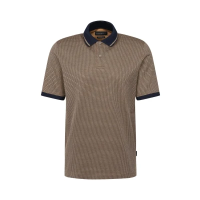 Abbildung von bugatti Poloshirt, Herren, Größe: Large, Taupe