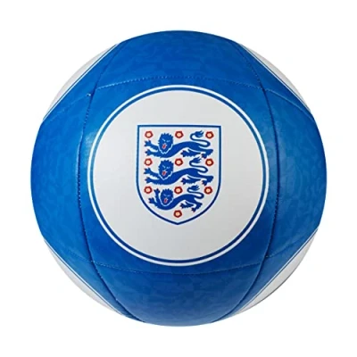 Abbildung von Mitre Offizieller England Fußball, Weiß/Blau, Größe 5