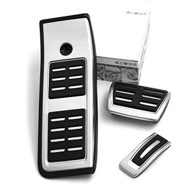 Abbildung von Audi 8W1064205A Pedalkappen Set für A4/S4 (B9 8W) Automatikgetriebe mit Fußstütze