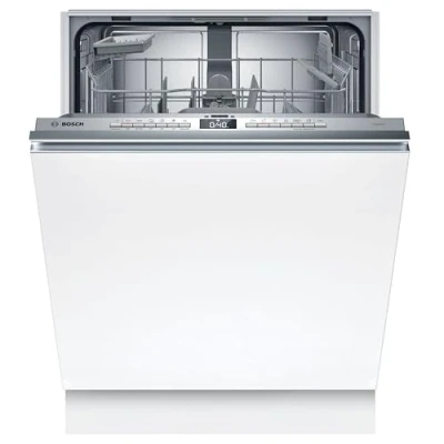 Abbildung von BOSCH SBV4HTX00E XXL Geschirrspüler Serie 4, vollintegrierte Spülmaschine mit Besteckkorb, 60 cm, Home Connect, Extra Trocknen, Flex Körbe, Rack Matic, Silence Plus