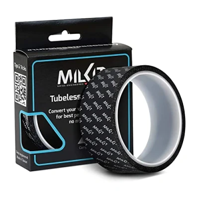 Abbildung von milKit Tubeless Felgenband Felgenschutzband Reifen für Rennrad, MTB, Gravel 28 Zoll 10 Meter (25 mm)