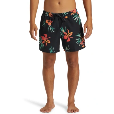 Abbildung von Quiksilver Everyday MIX Volley 15 Badeshorts, Herren, Größe: XS, Mottled black