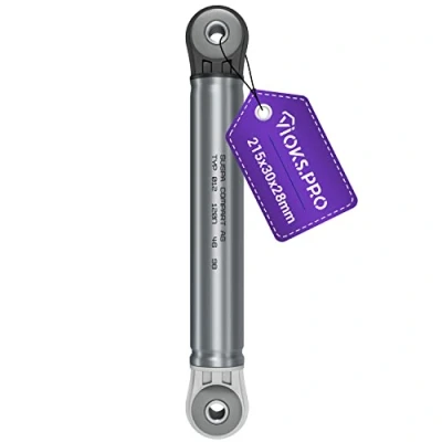 Abbildung von Vioks.pro Dämpfer Waschmaschine 120N Ersatz für Мiele 4500826 Suspa Stoßdämpfer Vibrationsdämpfer passend Waschmaschine, Bosch