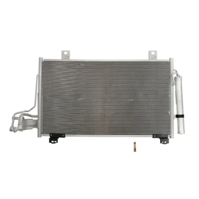 Abbildung von NISSENS 940387 Klimakondensator mit Trockner Aluminium 365 R 134a MAZDA: 3 Saloon